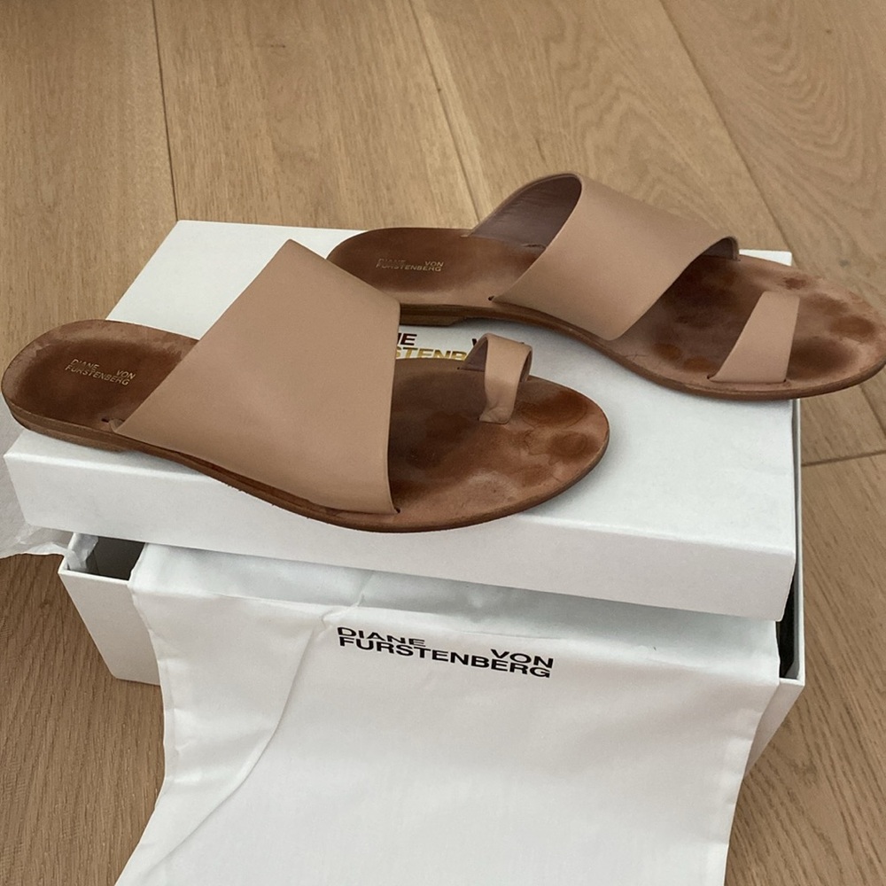 DVF Brittany Sandals size 7.5 - Picture 3 of 9